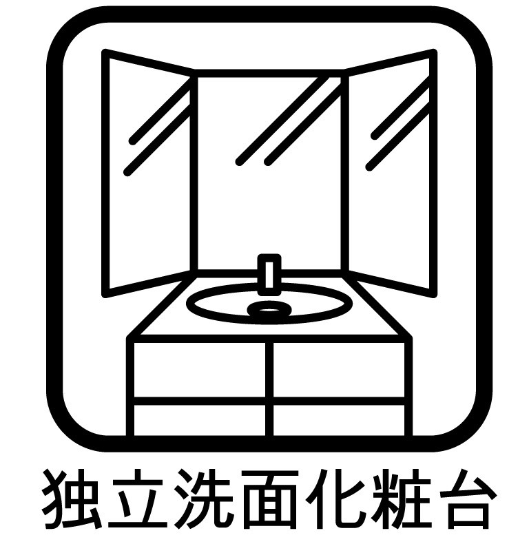 【独立洗面化粧台】イメージ
