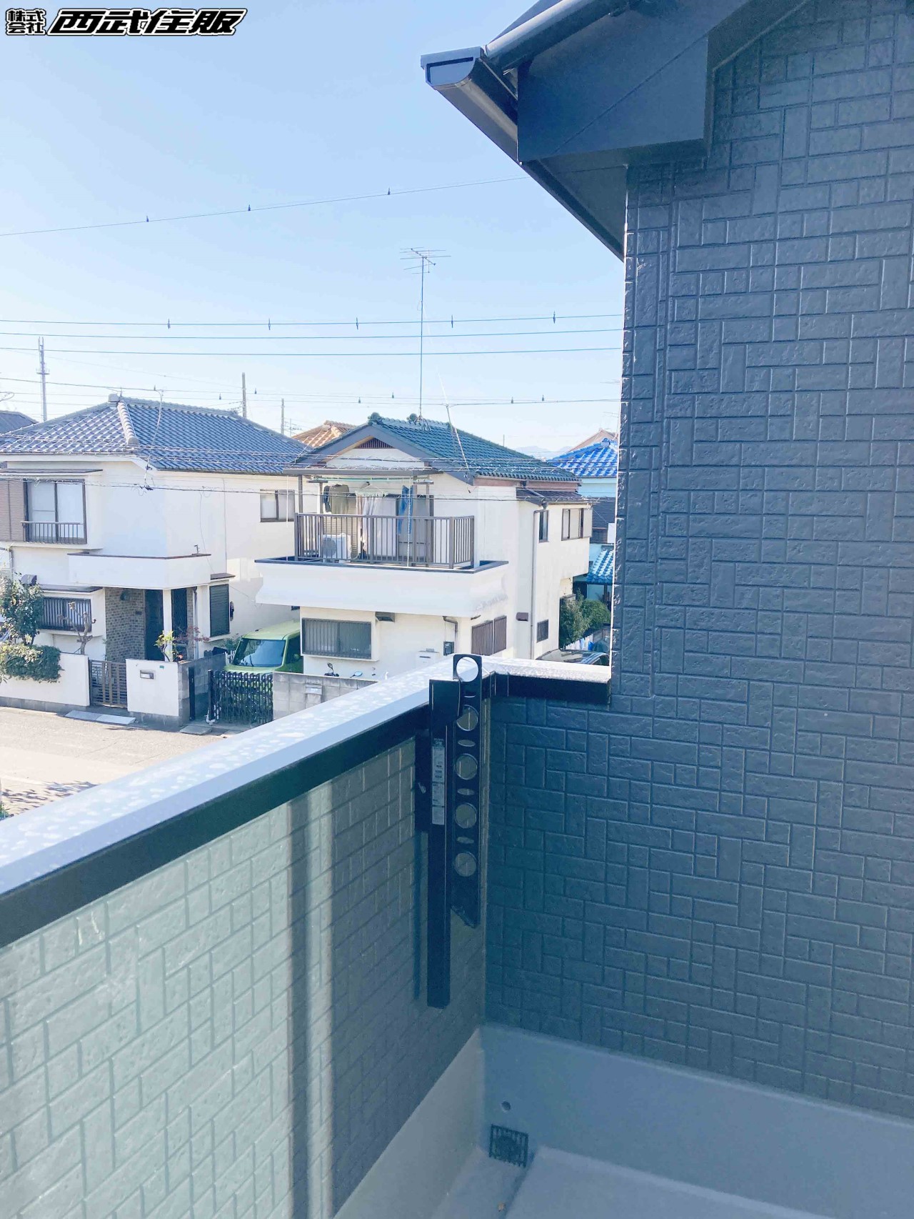 【バルコニー】南向きのバルコニーなのでお洗濯物もすぐに乾きそう！同仕様写真