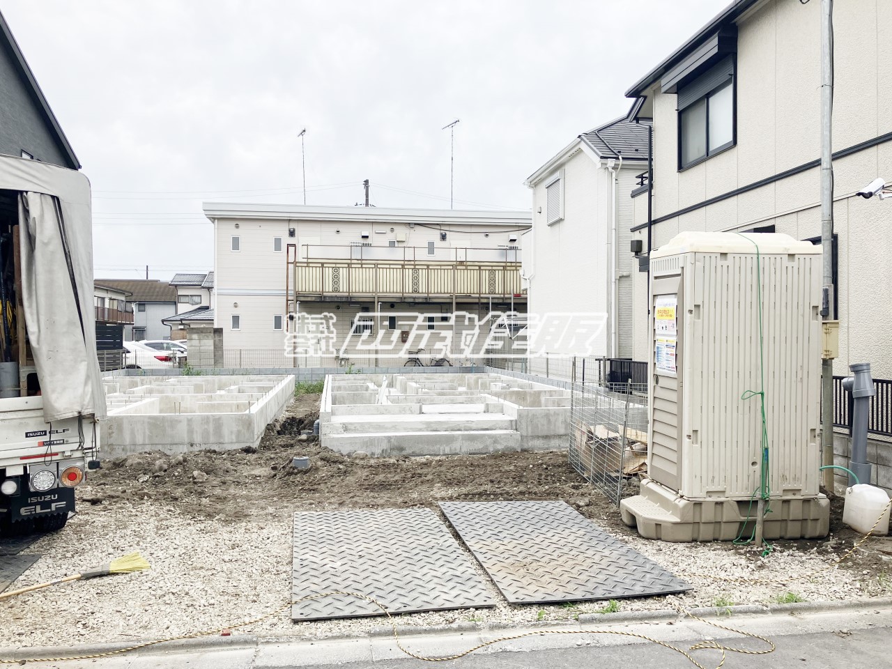 【販売現地】A号棟 建築工事が始まりました!2026年6月22日撮影