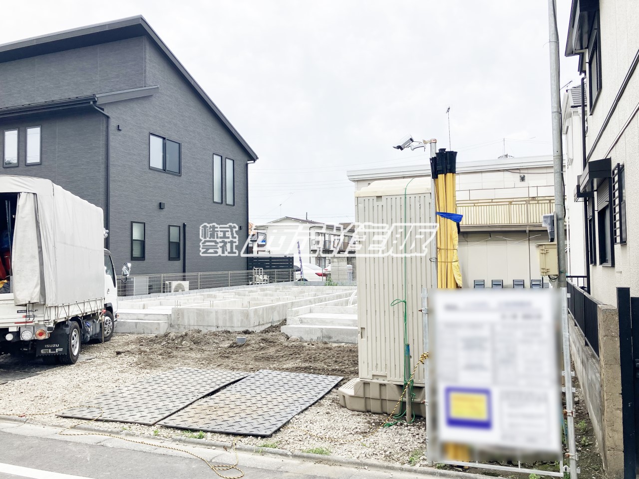 【販売現地】A号棟 現地見学可能です。2026年6月22日撮影